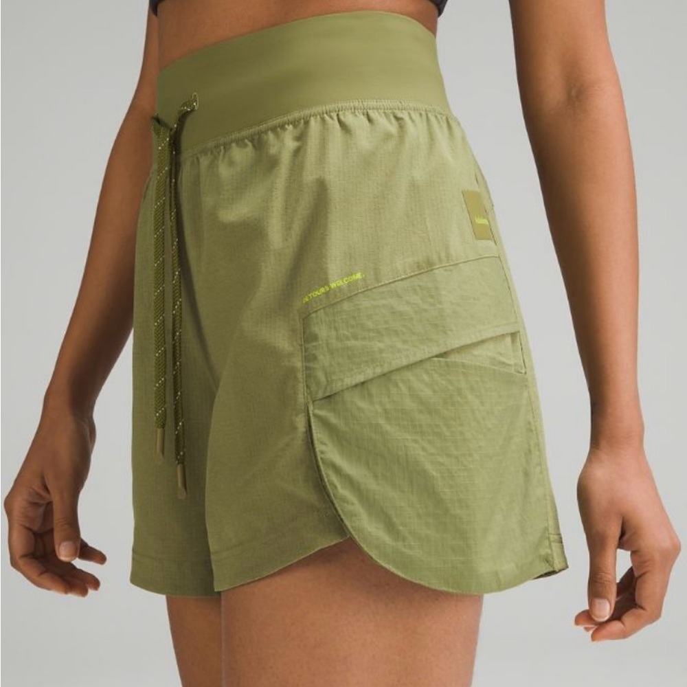 Lululemon Athletica Forest Green Athletic Shorts